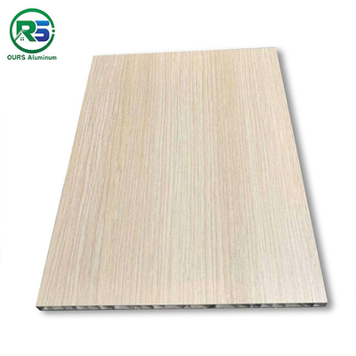10mm Aluminum Honeycomb Panel Wood Grain Acoustic Filling Wooden Panel 4x8