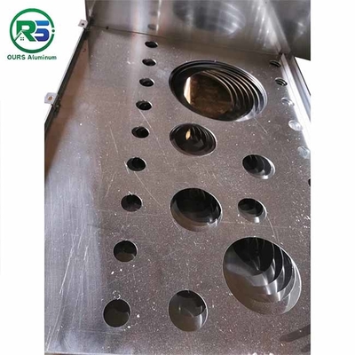 Irregular Perforated Metal Aluminum Ceiling Panel PVDF PPG Surface 2/3/4/5/6mm Thickness