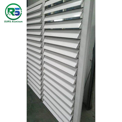 2-7mm Sunlight Blocking Aluminum Sunshade System Building Decoration Material
