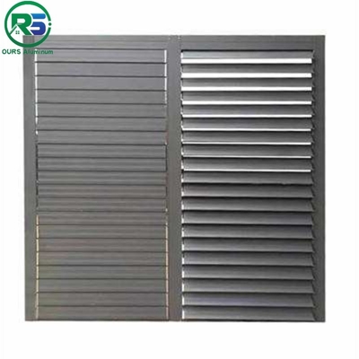2-7mm Sunlight Blocking Aluminum Sunshade System Building Decoration Material