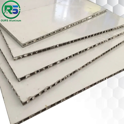 Waterproof Corrugated Aluminum Art Deco Wall Panels Suspended 300mm Custom Color