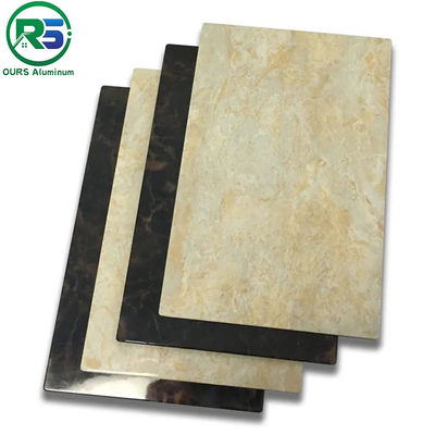 Waterproof Corrugated Aluminum Art Deco Wall Panels Suspended 300mm Custom Color