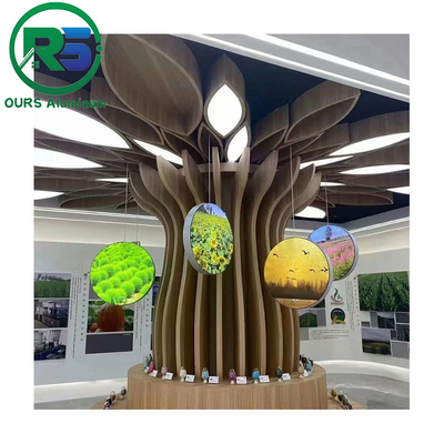 Facade Paneling Wall Cladding Aluminum Decorative Curtain Wall Perforated Metal Facade Aluminum Alloy Curtain Wall