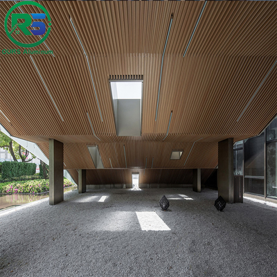 Interior Aluminum Honeycomb Panel Facade Wall Ceiling Cladding Decorative Marble Grain