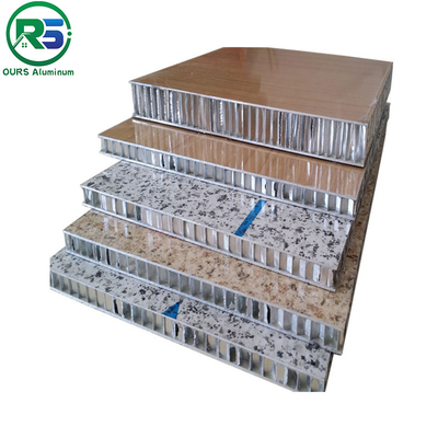 10mm Aluminum Honeycomb Panel Wood Grain Acoustic Filling Wooden Panel 800*800*2.0MM