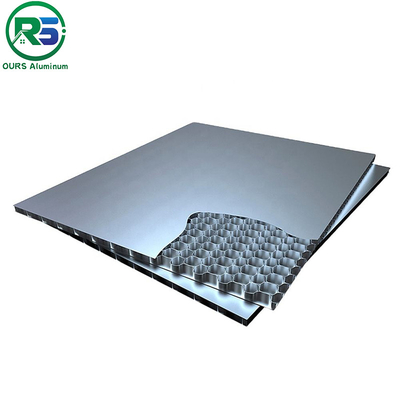 Interior Aluminum Honeycomb Panel Facade Wall Ceiling Cladding Decorative Marble Grain