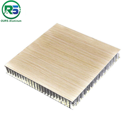 Interior Aluminum Honeycomb Panel Facade Wall Ceiling Cladding Decorative Marble Grain