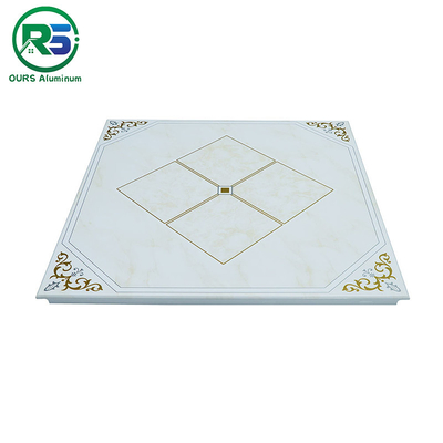Interior Aluminum Honeycomb Panel Facade Wall Ceiling Cladding Decorative Marble Grain