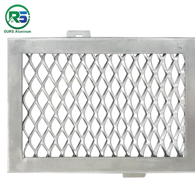 4mm Powder Coating Aluminum Expanded Sheet Suspended Metal Ceiling Tiles