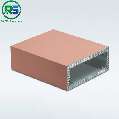 Customized Angle Shape Aluminum Honeycomb Wall Panels Honeycomb Ceiling 15-20 Years Warranty