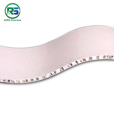 Customized Angle Shape Aluminum Honeycomb Wall Panels Honeycomb Ceiling 15-20 Years Warranty