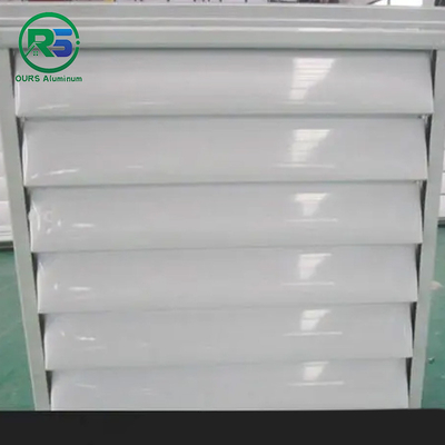 2-7mm Sunlight Blocking Aluminum Sunshade System Building Decoration Material