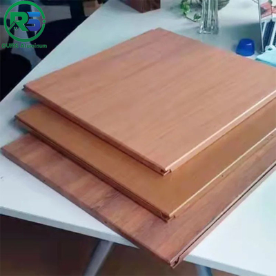 White Perforated Aluminium Clip In Ceiling Tiles For Shopping Mall Thickness 10MM