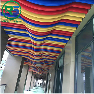 Facade Paneling Wall Cladding Aluminum Decorative Curtain Wall Perforated Metal Facade Aluminum Alloy Curtain Wall