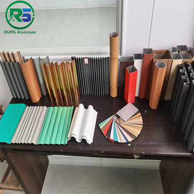 External Commercial Aluminum Art Deco Metal Panels Screen Blue Sky Metal Wall Tiles