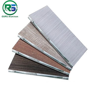 Fireproof Interior Wall Aluminum Honeycomb Panels 4x8 Aluminium Architectural Tiles Tegular