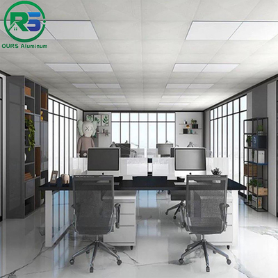 Fireproof Interior Wall Aluminum Honeycomb Panels 4x8 Aluminium Architectural Tiles Tegular