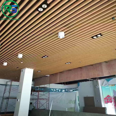 Pared interior a prueba de fuego Paneles de panal de aluminio 4x8 azulejos arquitectónicos de aluminio Tegular
