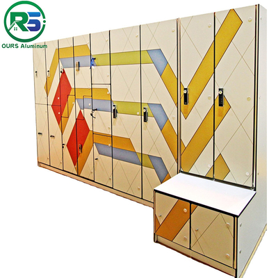 Pared interior a prueba de fuego Paneles de panal de aluminio 4x8 azulejos arquitectónicos de aluminio Tegular