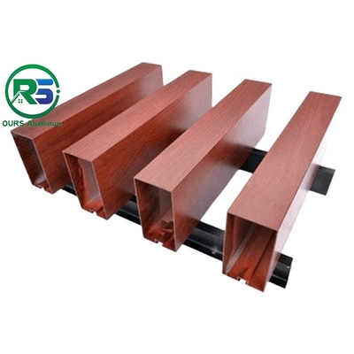 Environmental Friendly Linear Suspended Metal Ceiling 0.8mm White Aluminum Ceiling