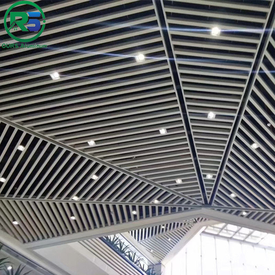 1.0mm Suspended Metal Ceiling in Wine Red for Modern and Simple Decoration