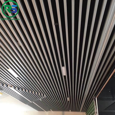 1.0mm Suspended Metal Ceiling in Wine Red for Modern and Simple Decoration