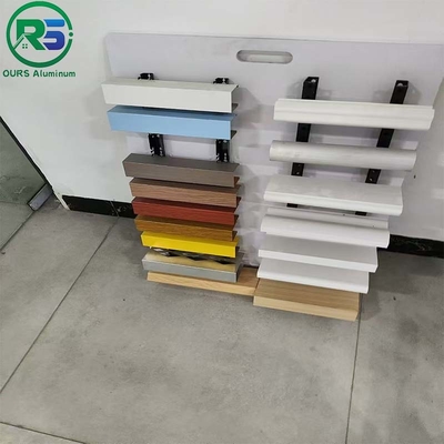 Diseño moderno y simple 0,7-3,0 mm de espesor paneles de pared de aluminio para la decoración popular